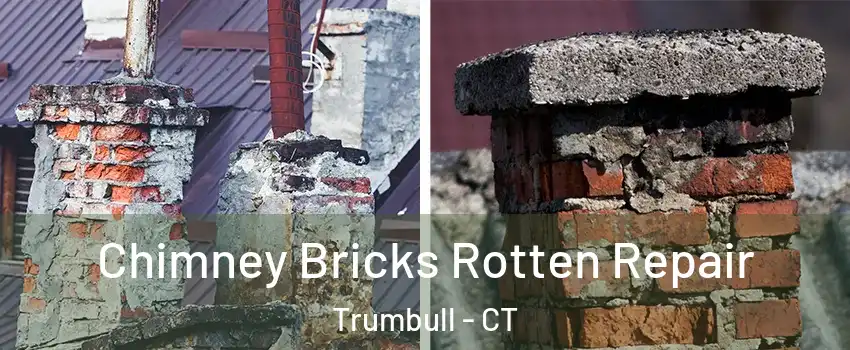  Chimney Bricks Rotten Repair Trumbull - CT
